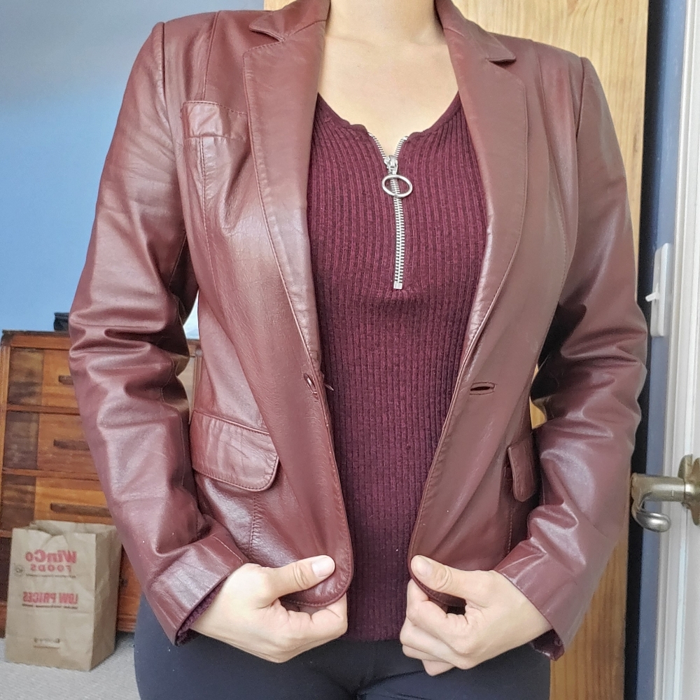 Vintage Wilson's suede and leather jacket